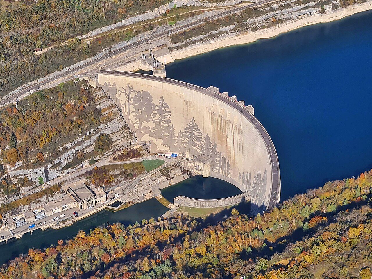 Belvédère du barrage de Vouglans