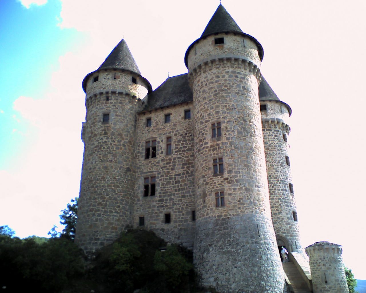 Château de Val à Lanobre