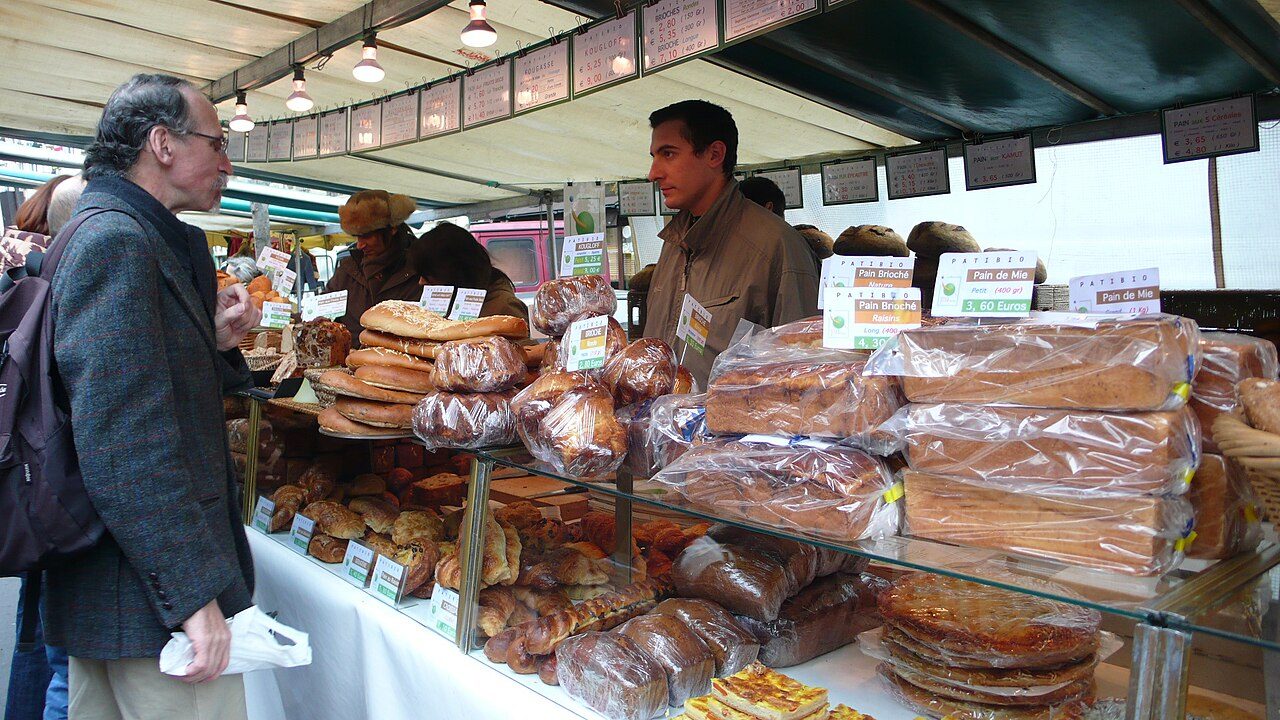 Marché Raspail à Paris