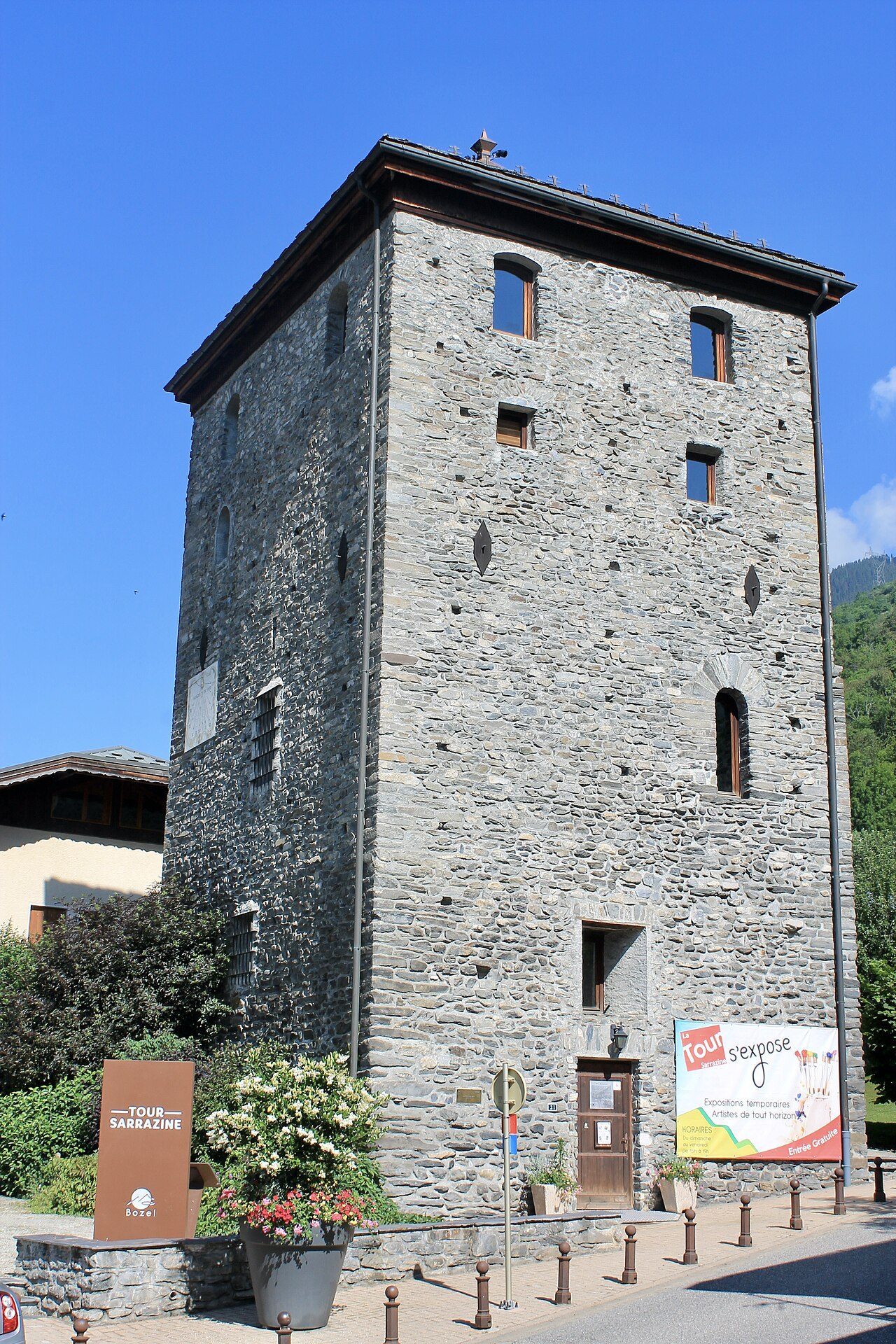 Tour Sarrazine, musée