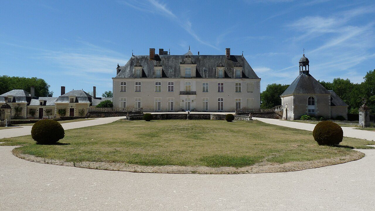 Château de Champchevrier à Cléré-les-Pins