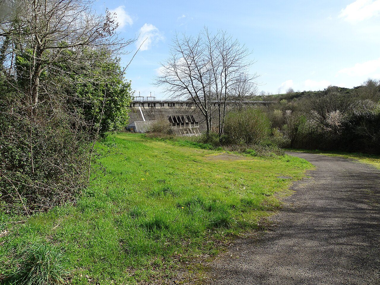 Le Lac du Marillet à Château-Guibert