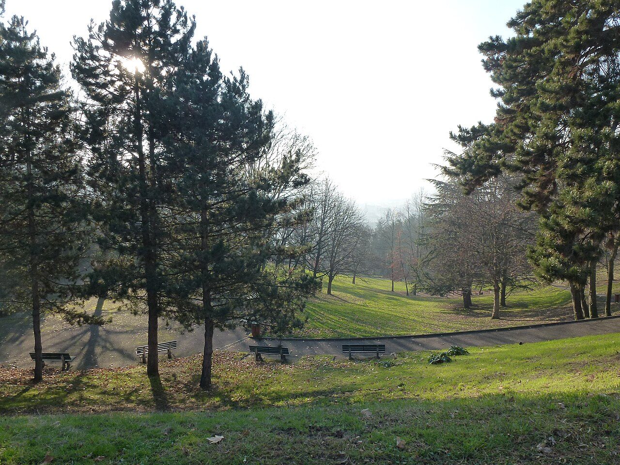 Parc de la Cerisaie - Parc Chazière à Lyon 4e Arrondissement