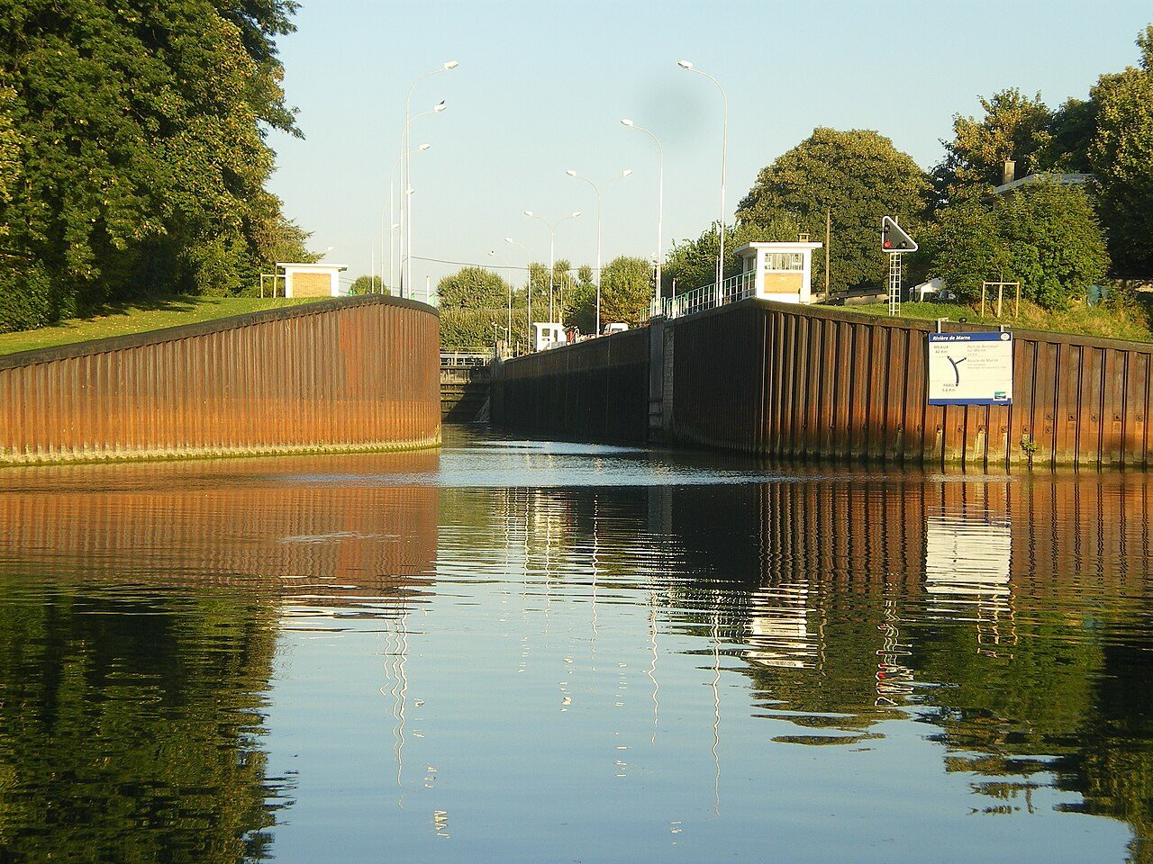 Canal de Saint-Maur (coté Saint-Maurice)
