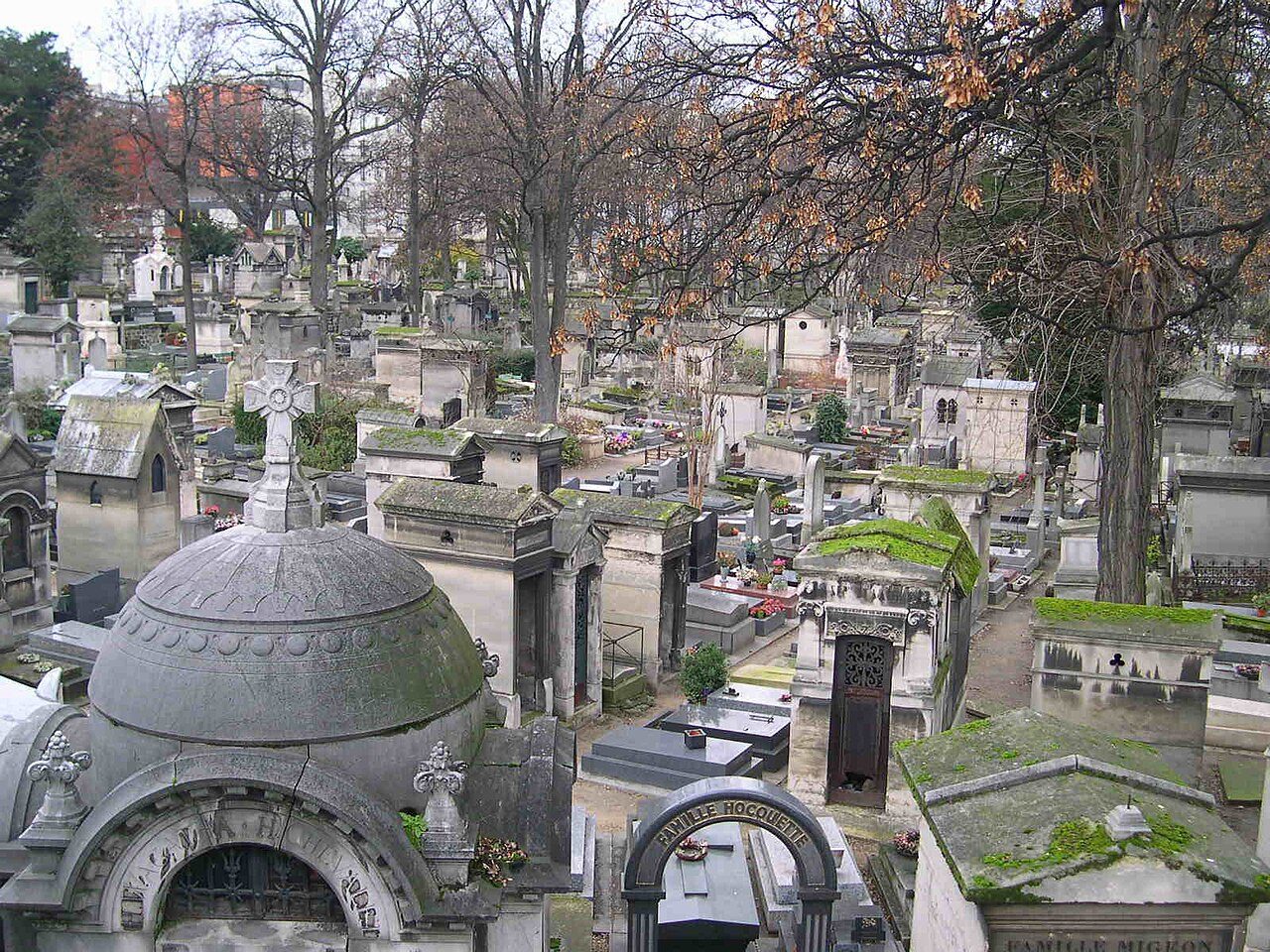 Cimetière de Montmartre à Paris