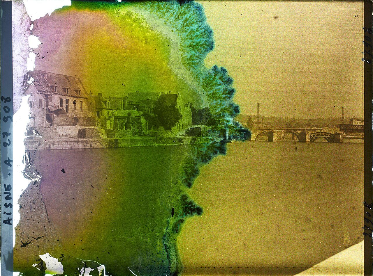 Les berges de l'Aisne