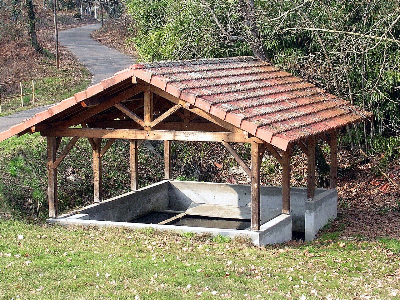 Lavoir à Saint-Martin-d'Oney