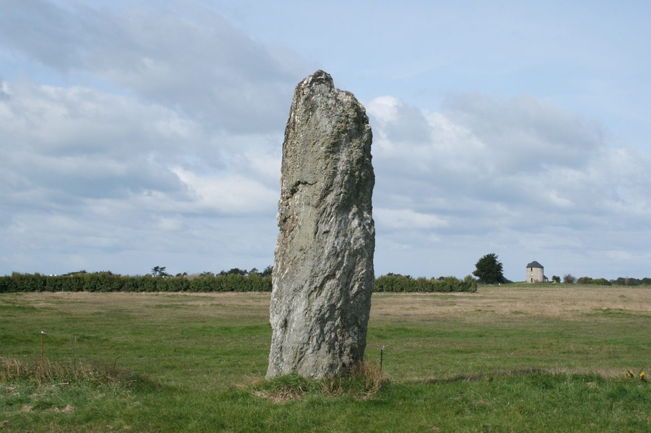 Menhirs Jean et Jeanne à Sauzon