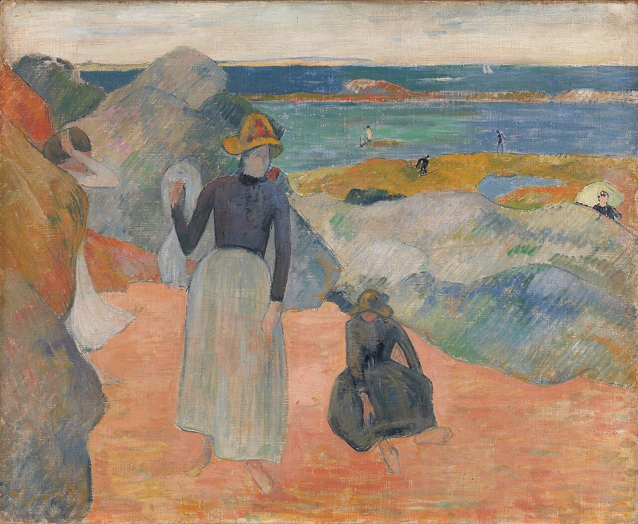 Plage de Bellangenet à Clohars-Carnoët