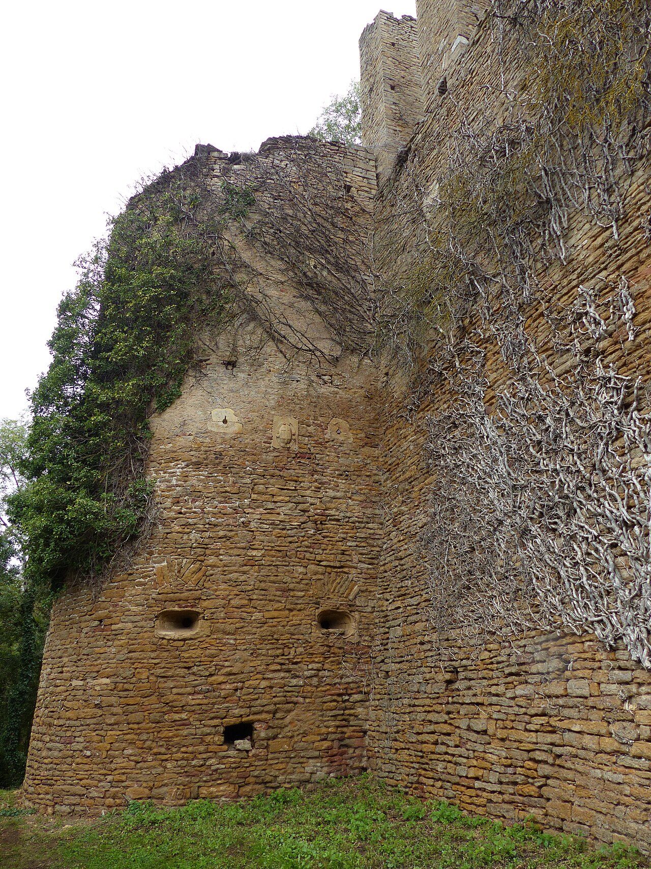 Château de Lourdon à Lournand