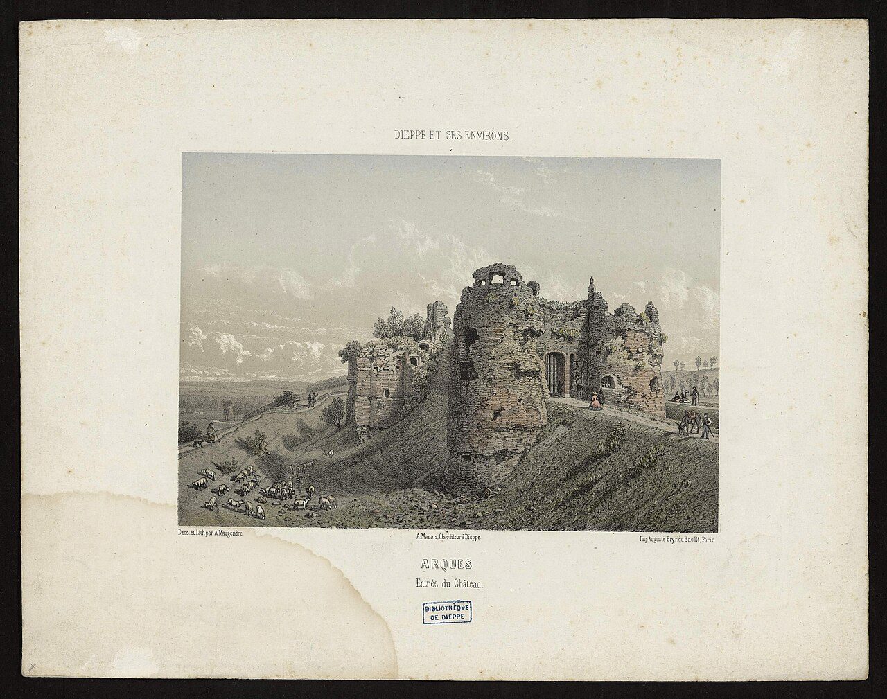 Château d'Arques à Arques-la-Bataille