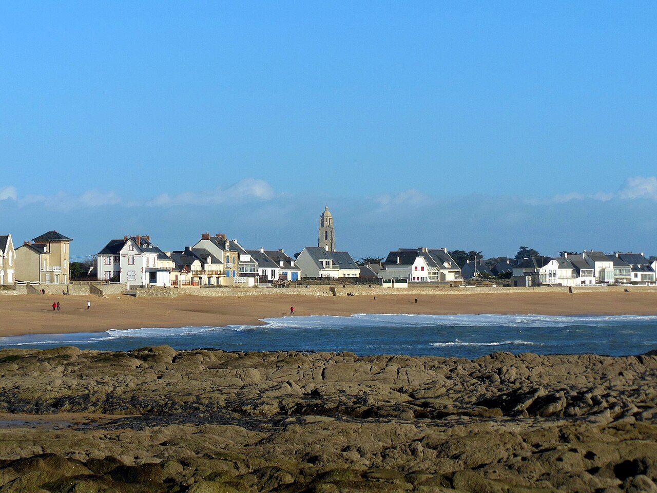 Plage Valentin à Batz-sur-Mer