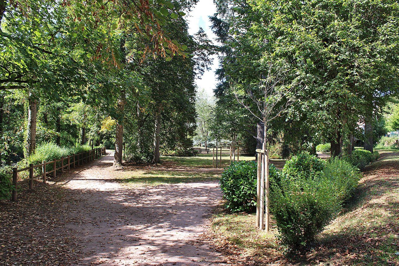 Parc floral à Lapalisse