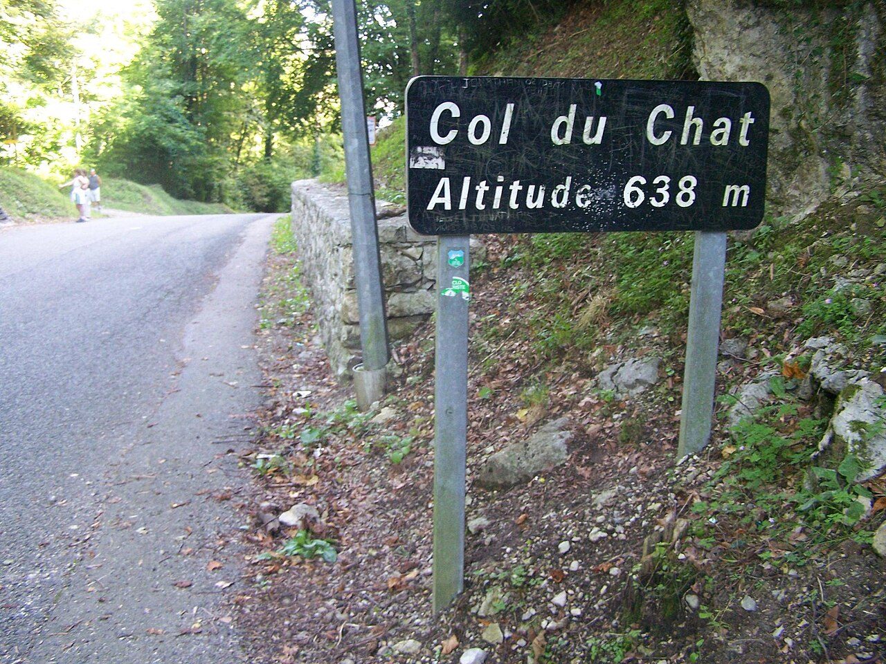 Site d'escalade du Col du Chat à La Chapelle-du-Mont-du-Chat