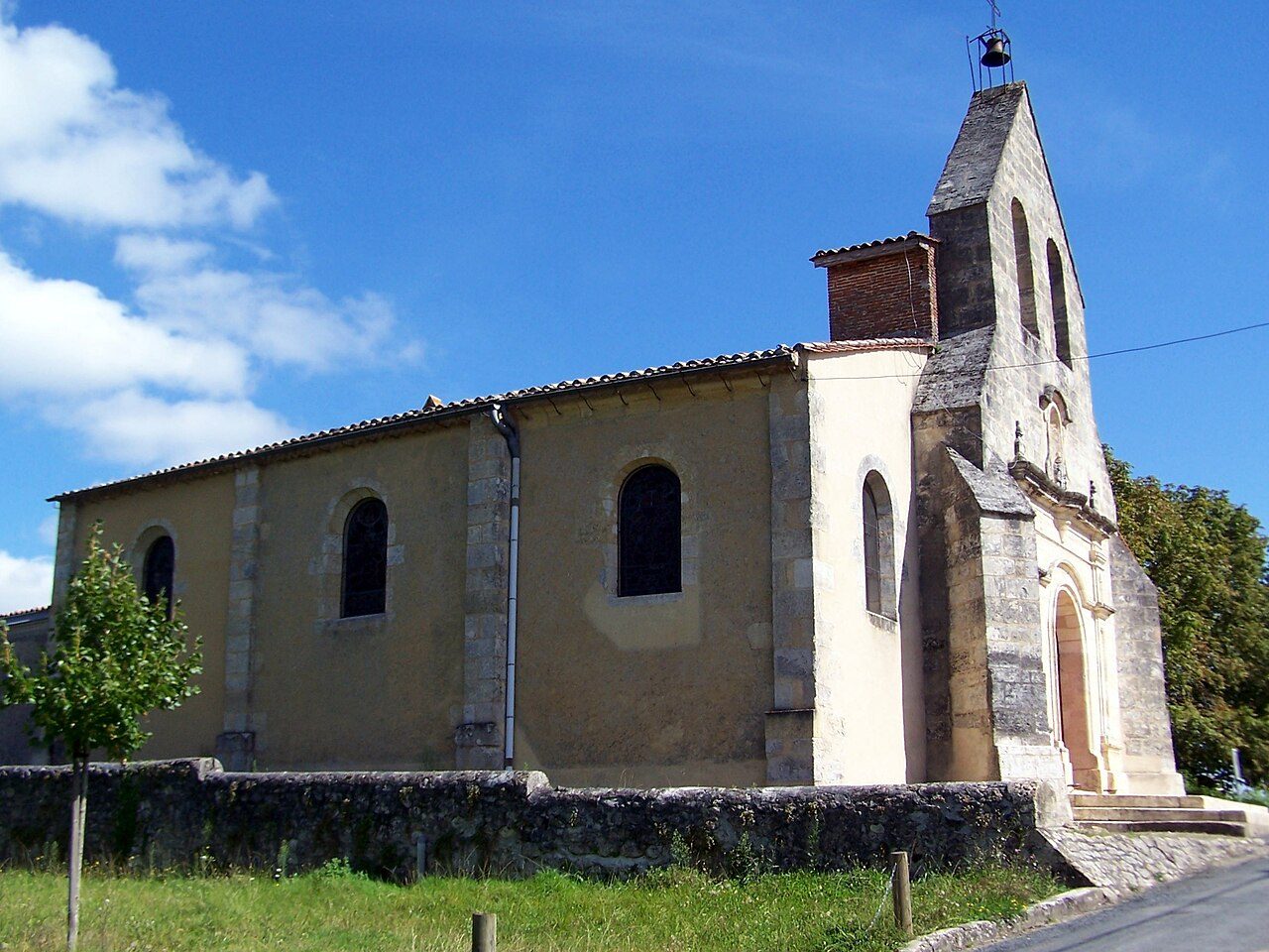 Eglise Saint-Hippolyte d'Arbanats à Arbanats