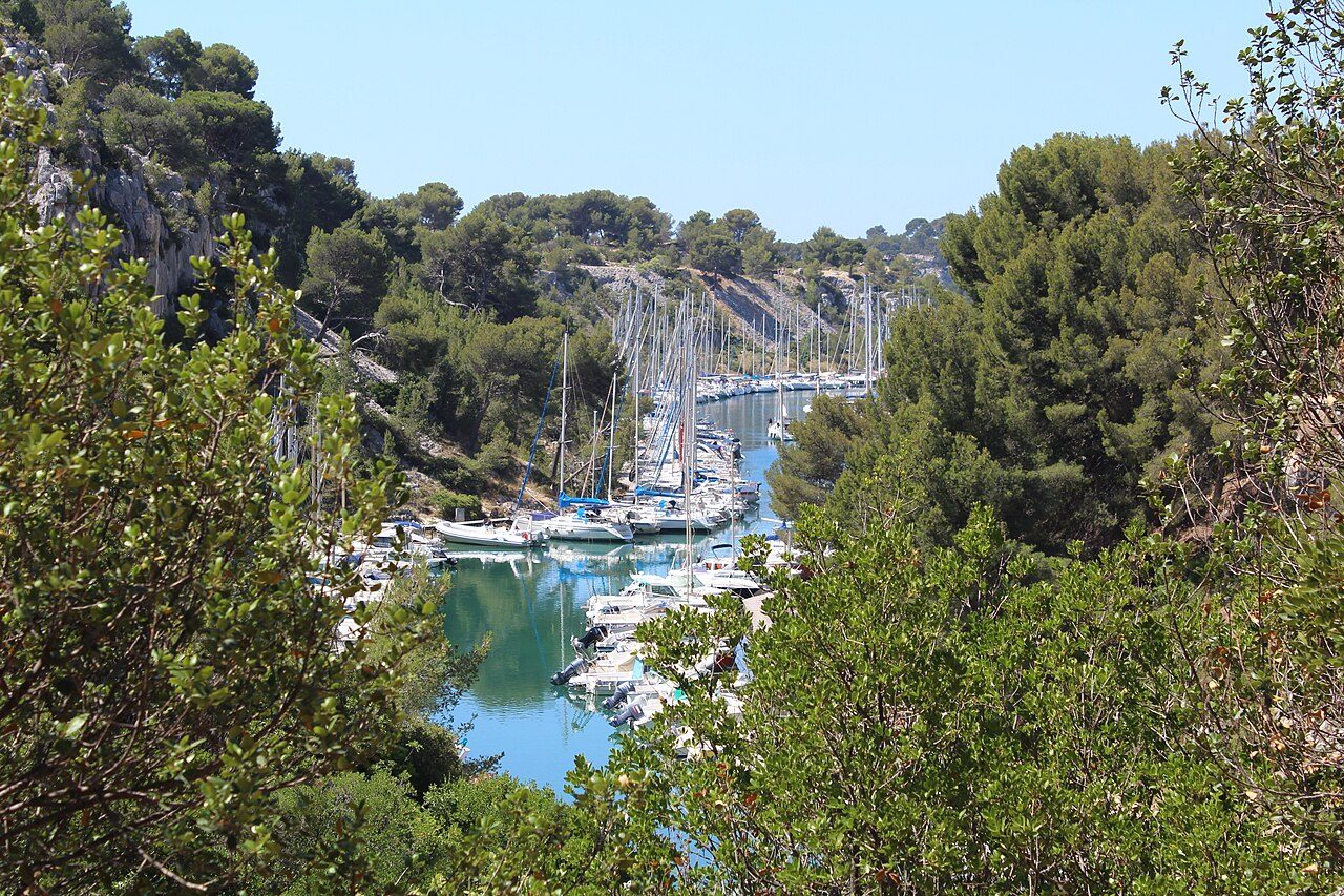 Calanque de Port Miou à Cassis