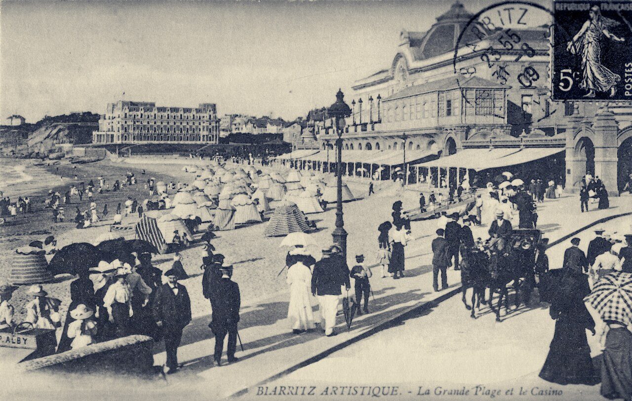 La Grande Plage à Biarritz