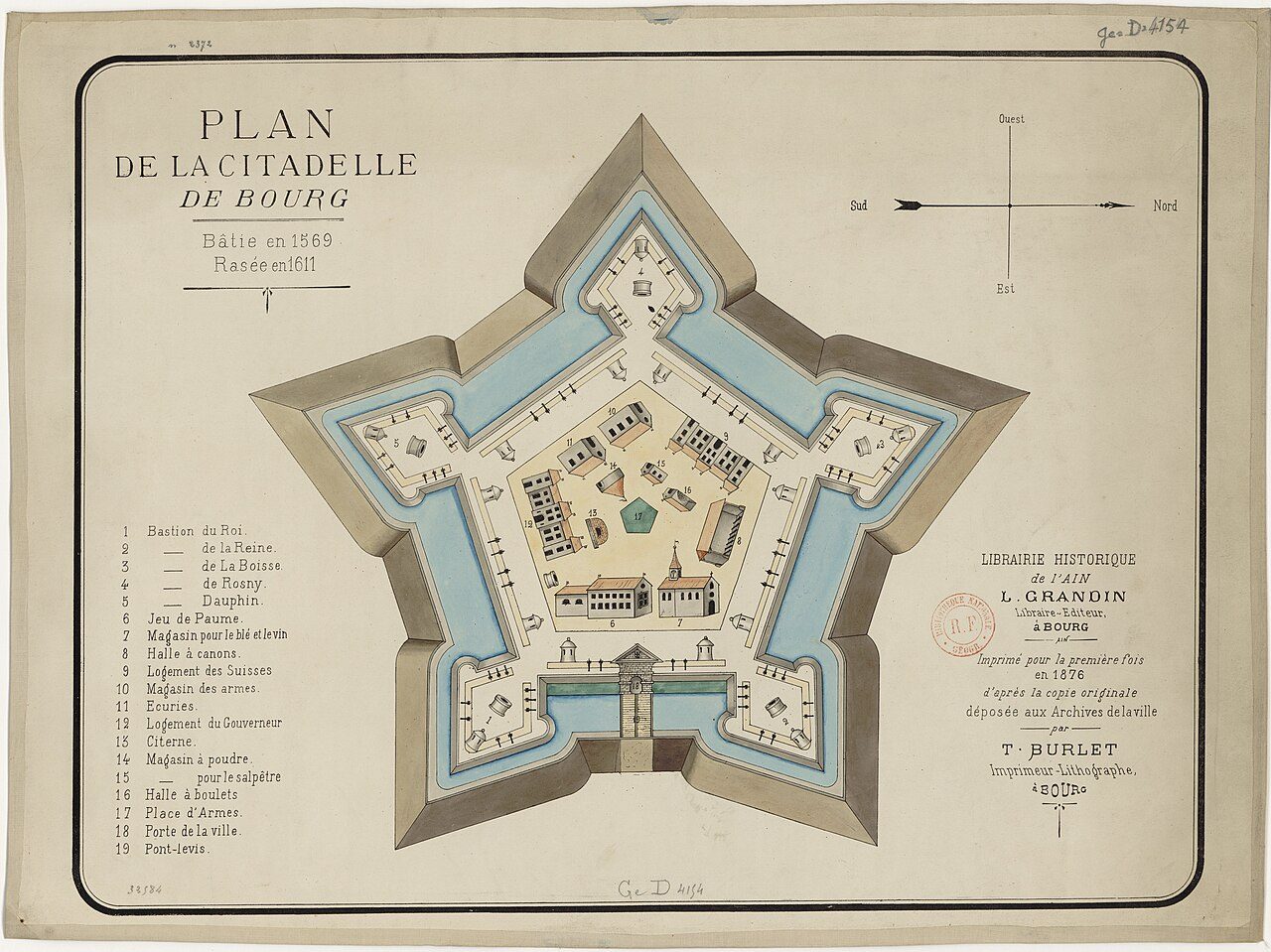 Citadelle de Bourg à Bourg