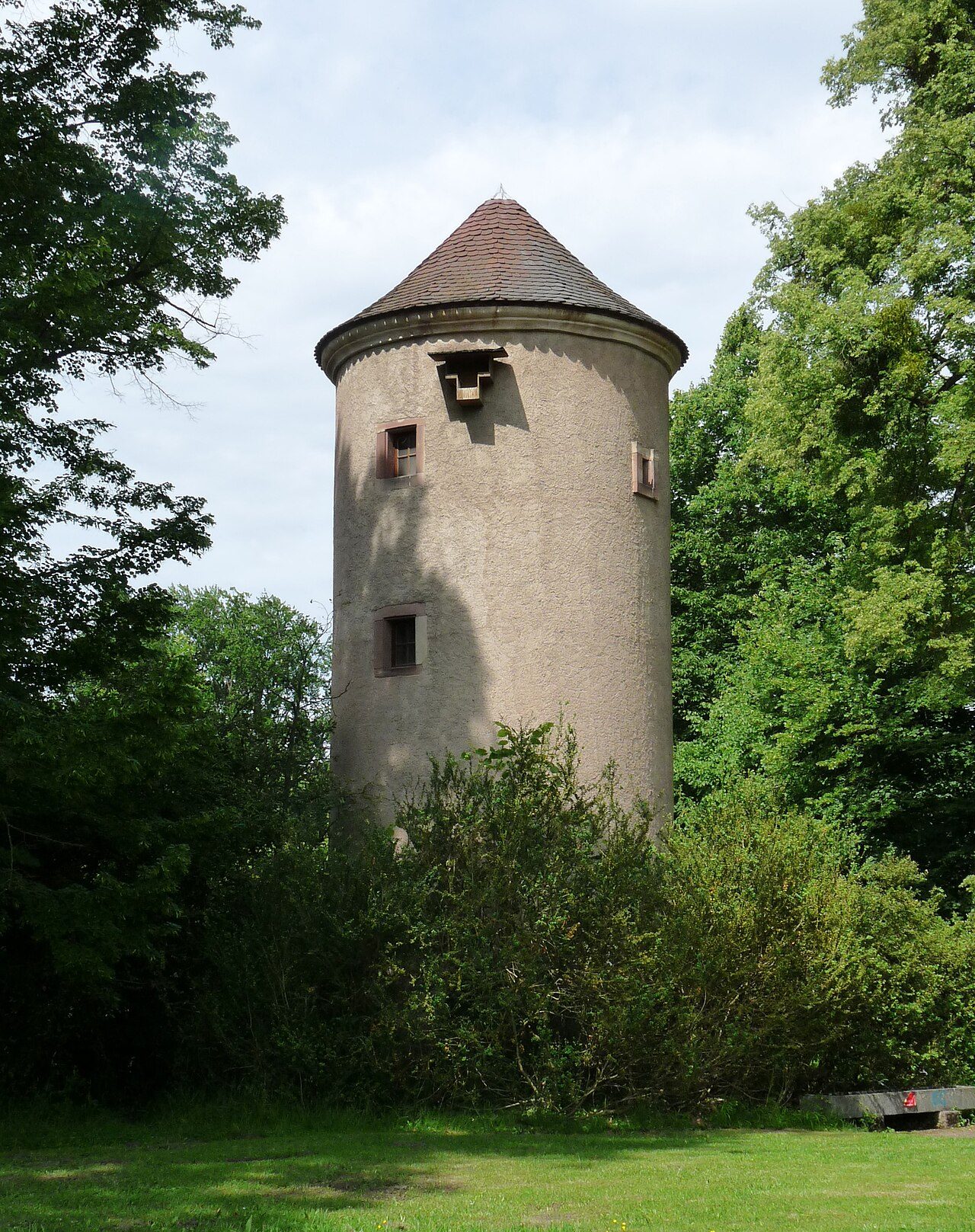 Le parc de Pourtalès