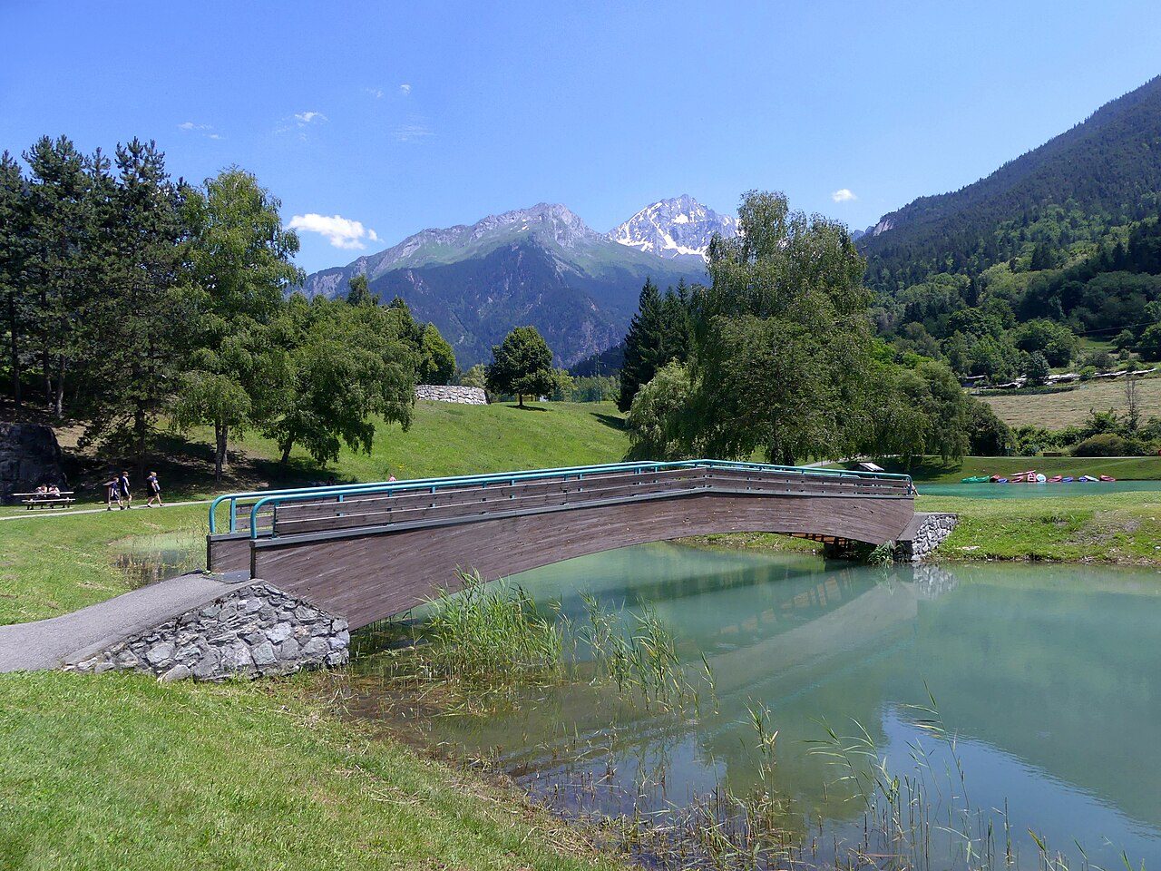 Plan d'eau de Bozel