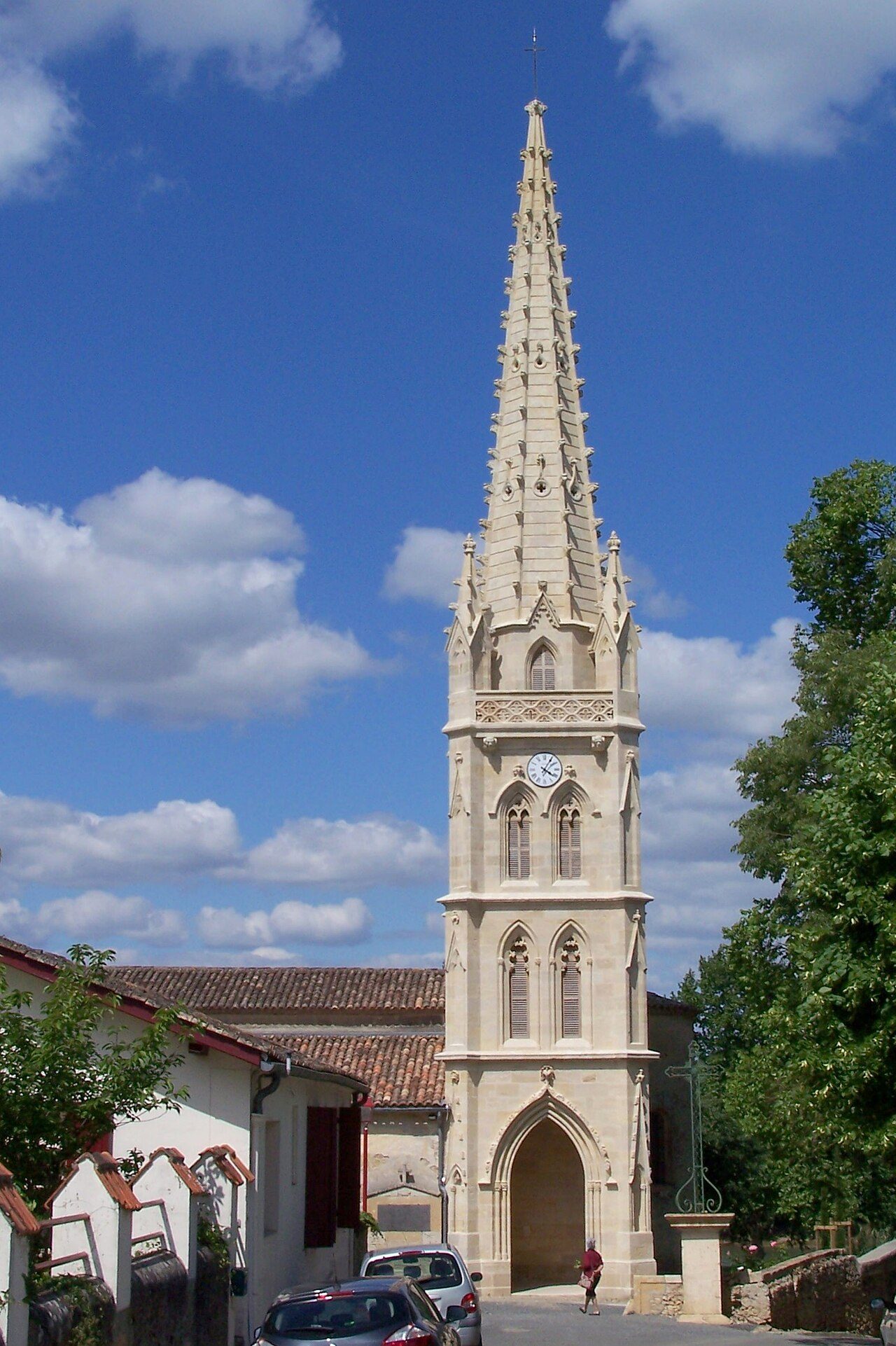 Eglise Saint-Saturnin de Toulenne à Toulenne
