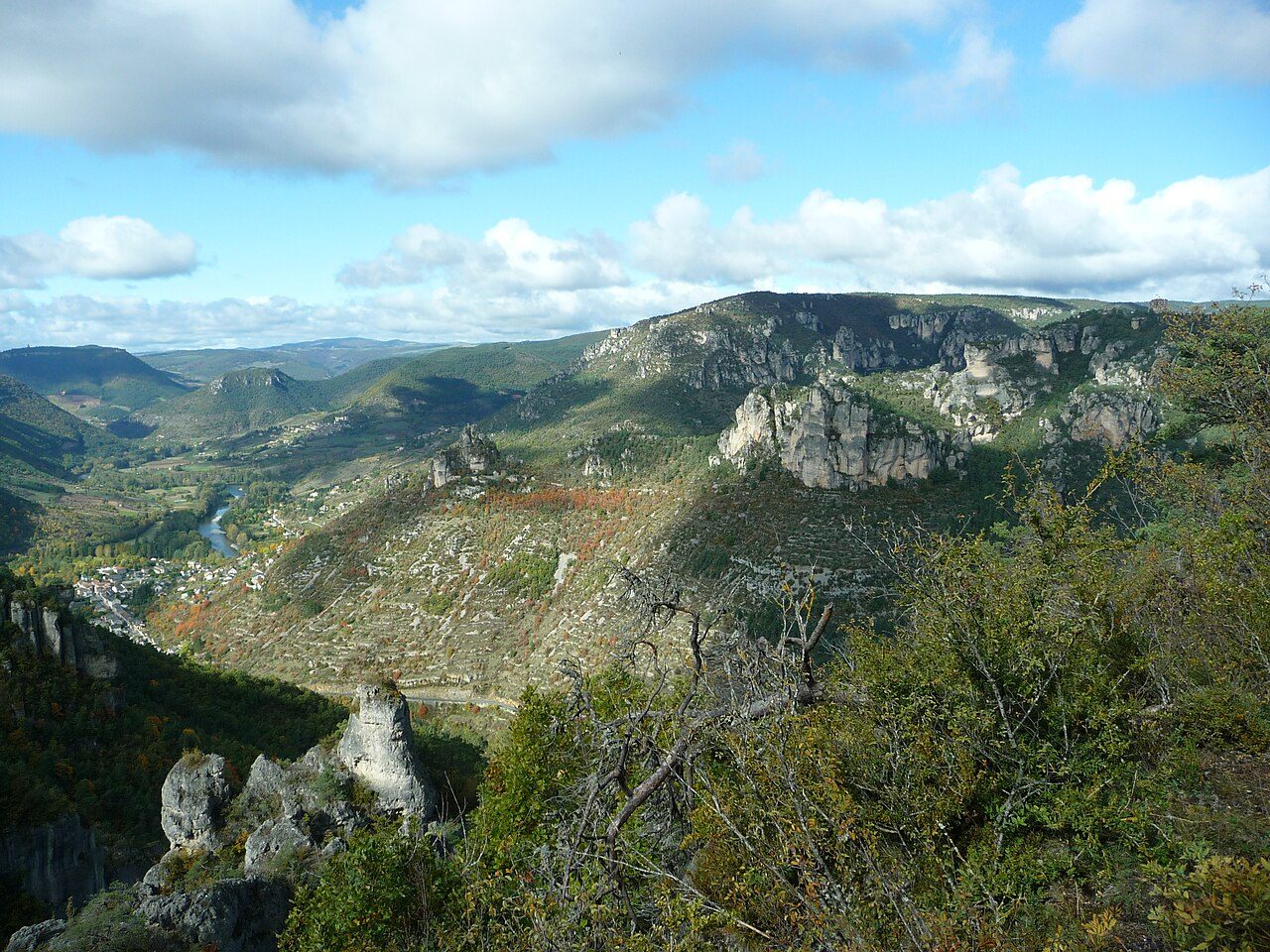 LE ROCHER DE CAPLUC à Le Rozier