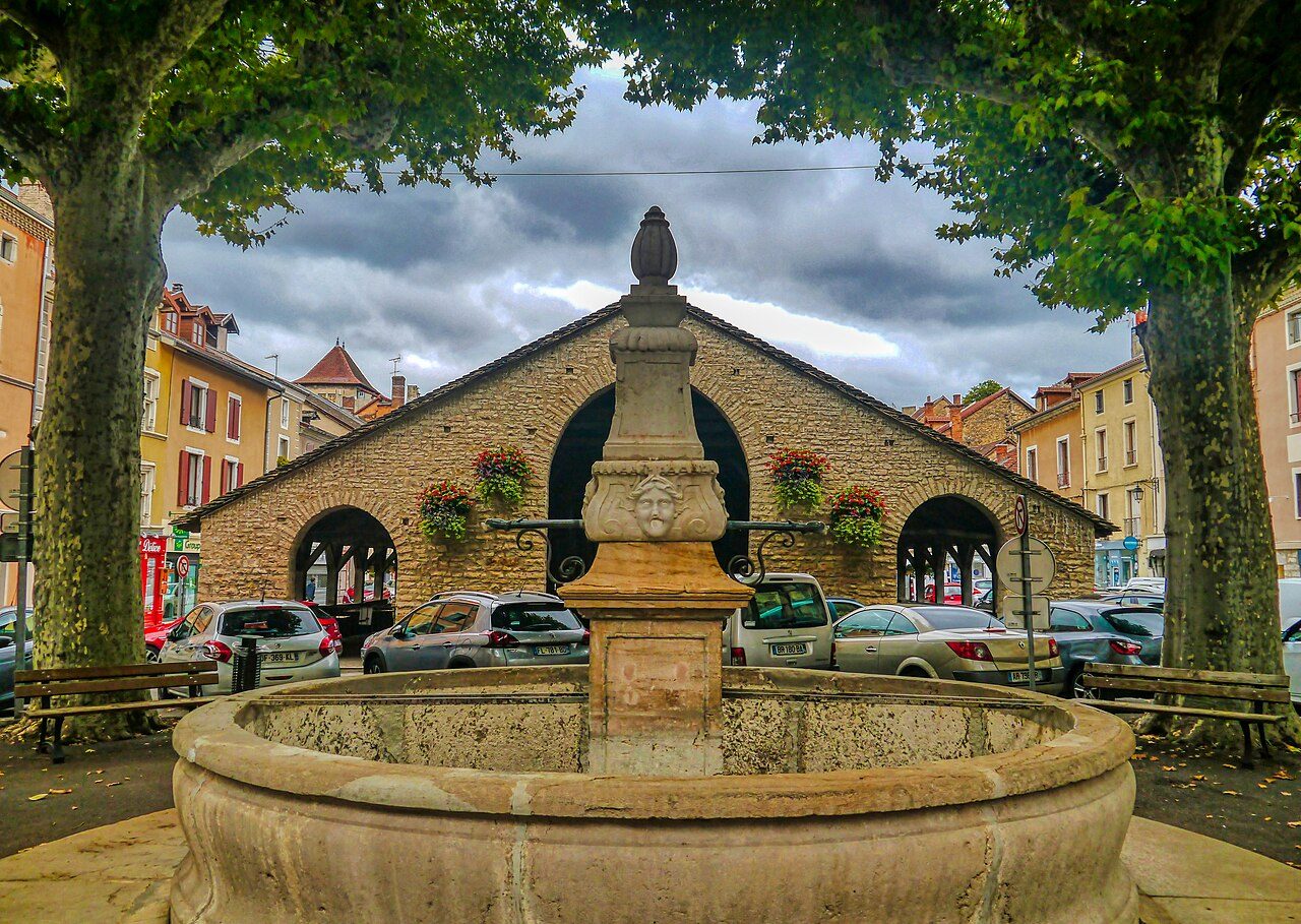 La halle de Crémieu