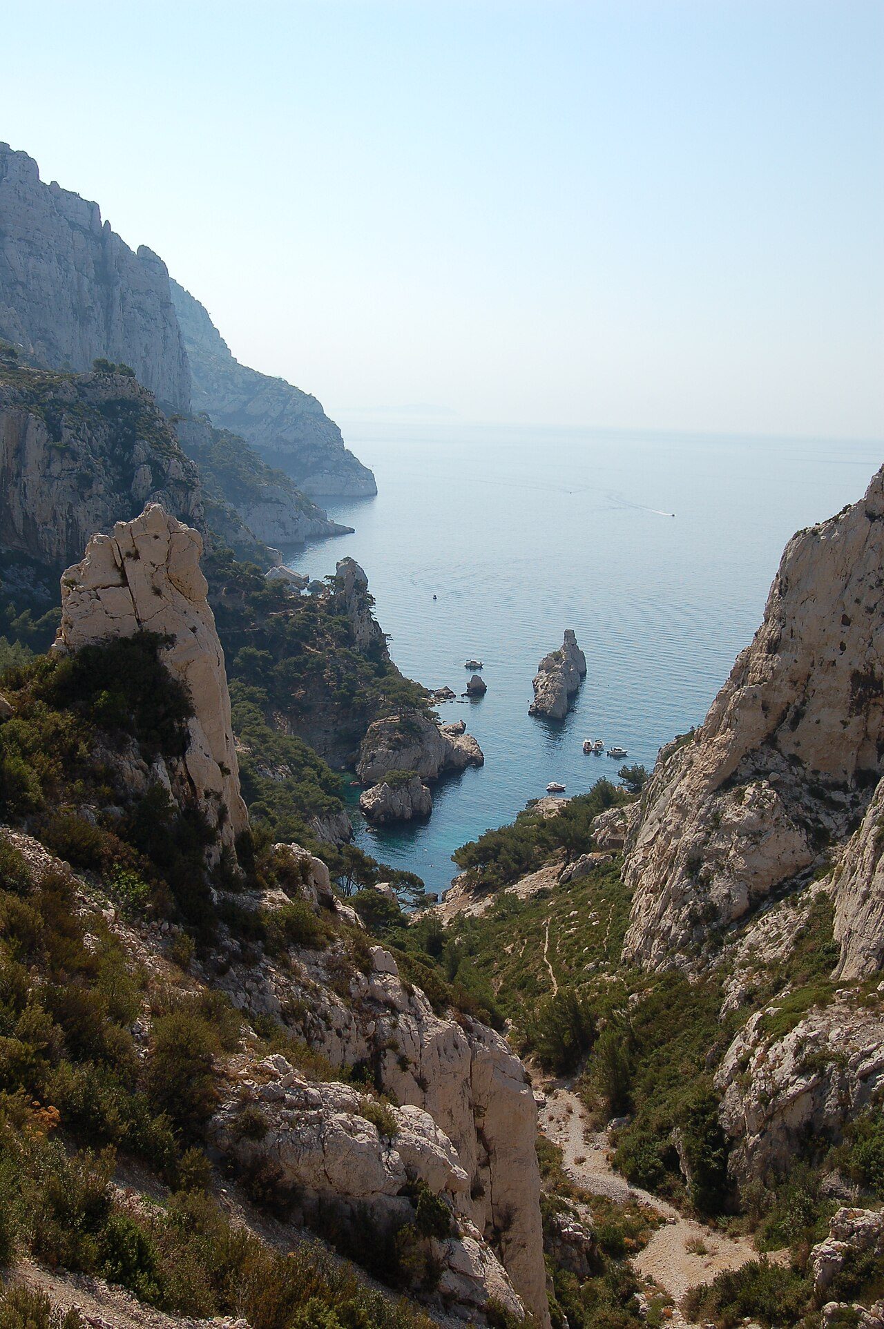 Plage Calanque de Sugiton à Marseille 9e Arrondissement