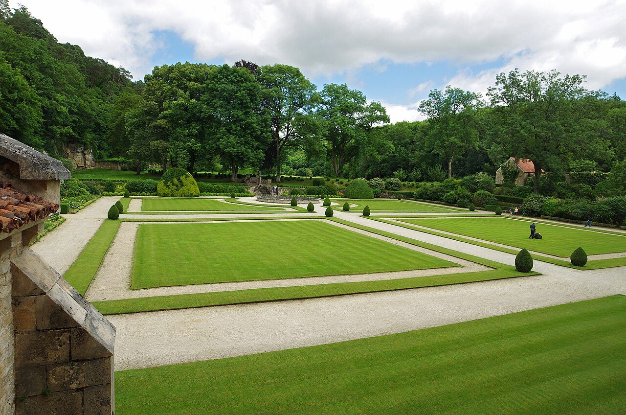 Jardins de l'Abbaye de Fontenay à Marmagne