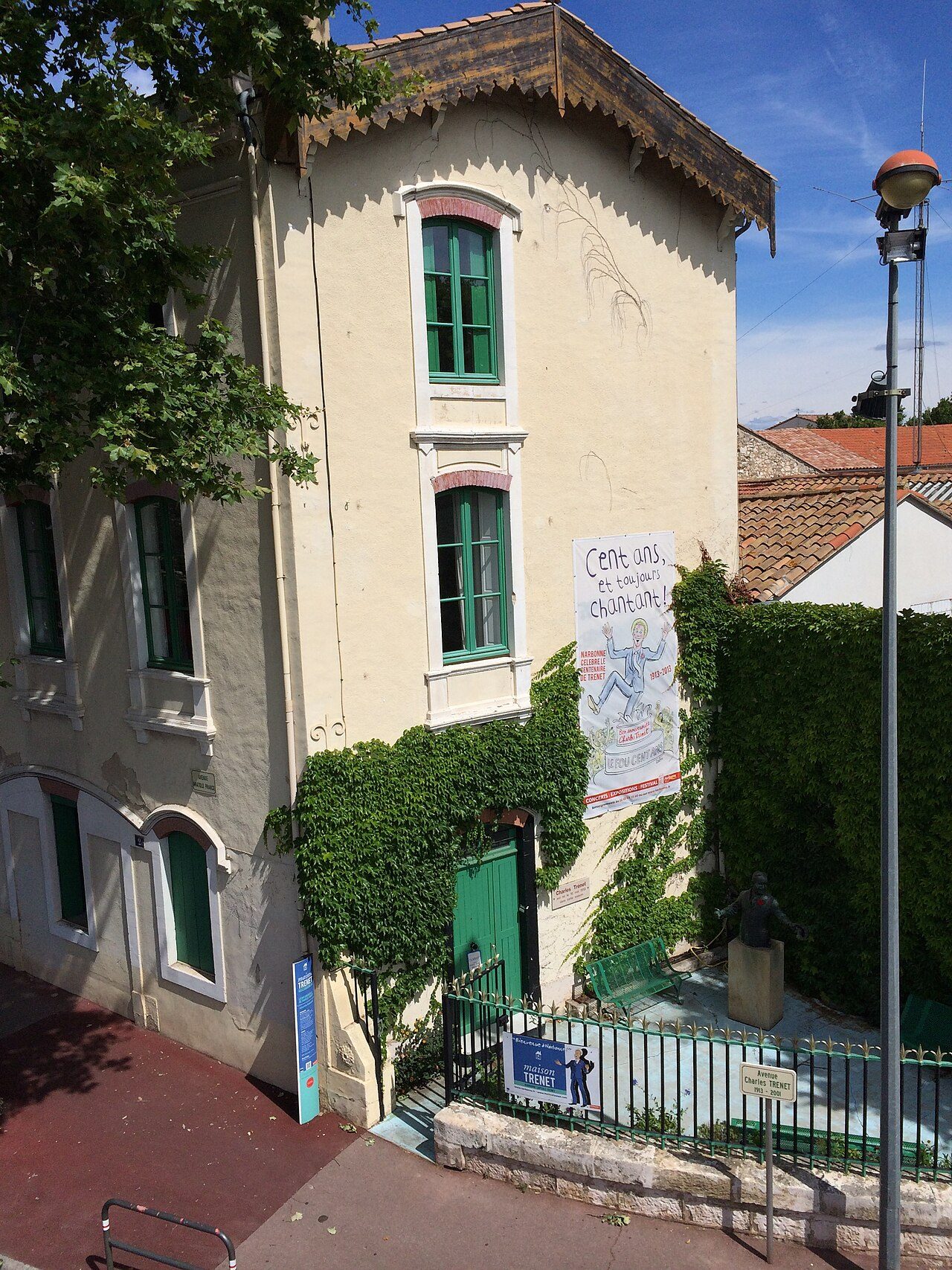 MAISON NATALE DE CHARLES TRENET à Narbonne