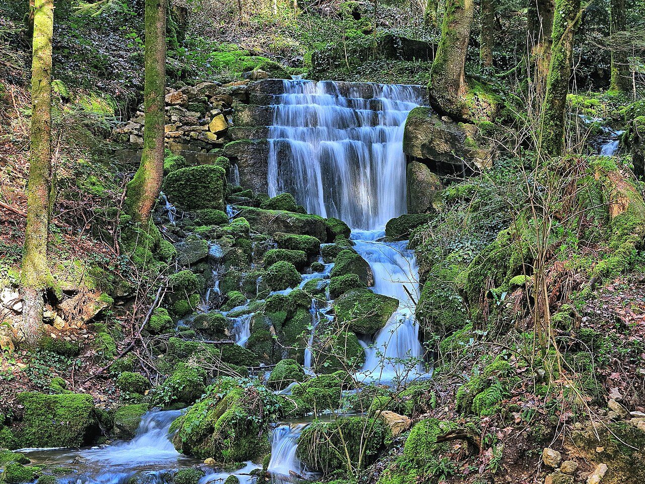 Source de l'Angillon à Les Nans