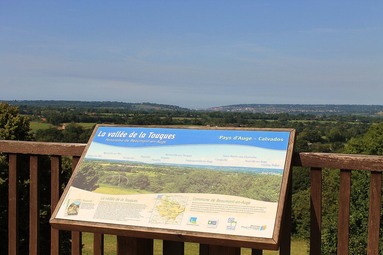 Panorama de Beaumont-en-Auge