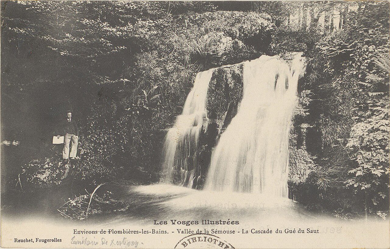 Cascade du gué du saut à Xertigny