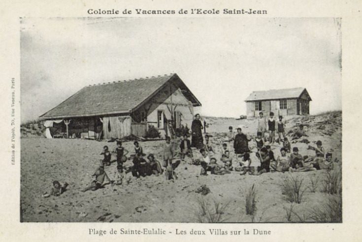 Plage de Sainte Eulalie en Born à Sainte-Eulalie-en-Born