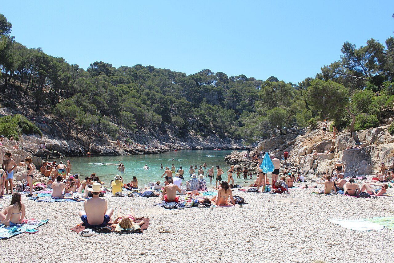 Calanque de Port Pin à Marseille 9e Arrondissement