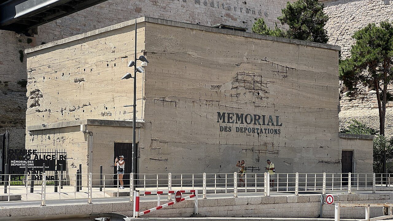 Mémorial des déportations à Marseille 2e Arrondissement