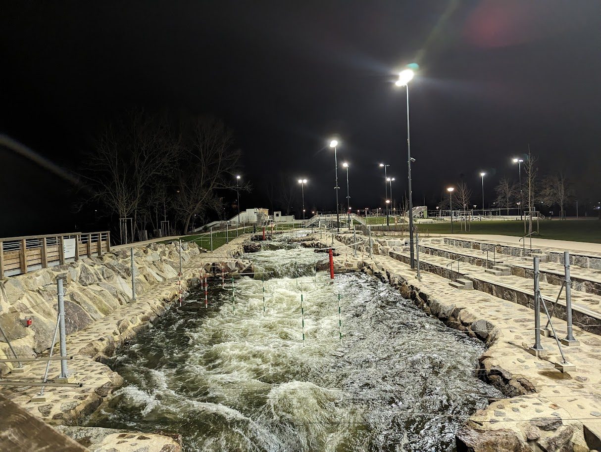 Base Natur'o: stade d'eaux vives à Épinal