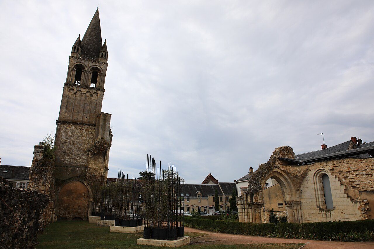Clocher de l'Abbaye Notre-Dame à Déols