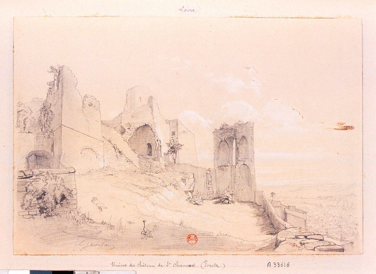 Château de Saint-Chamant à Saint-Chamant
