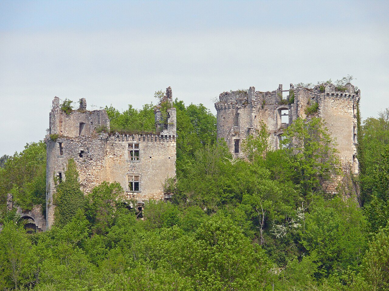 Château de Bruzac à Saint-Pierre-de-Côle