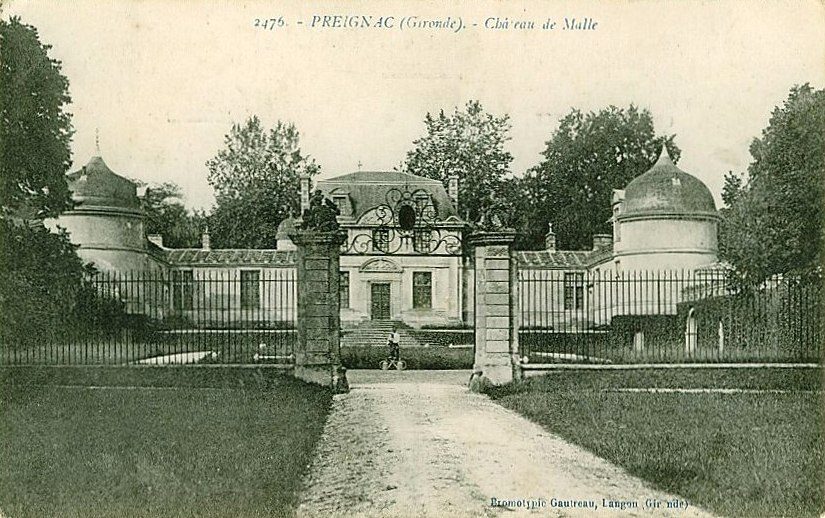 Château de Malle à Preignac
