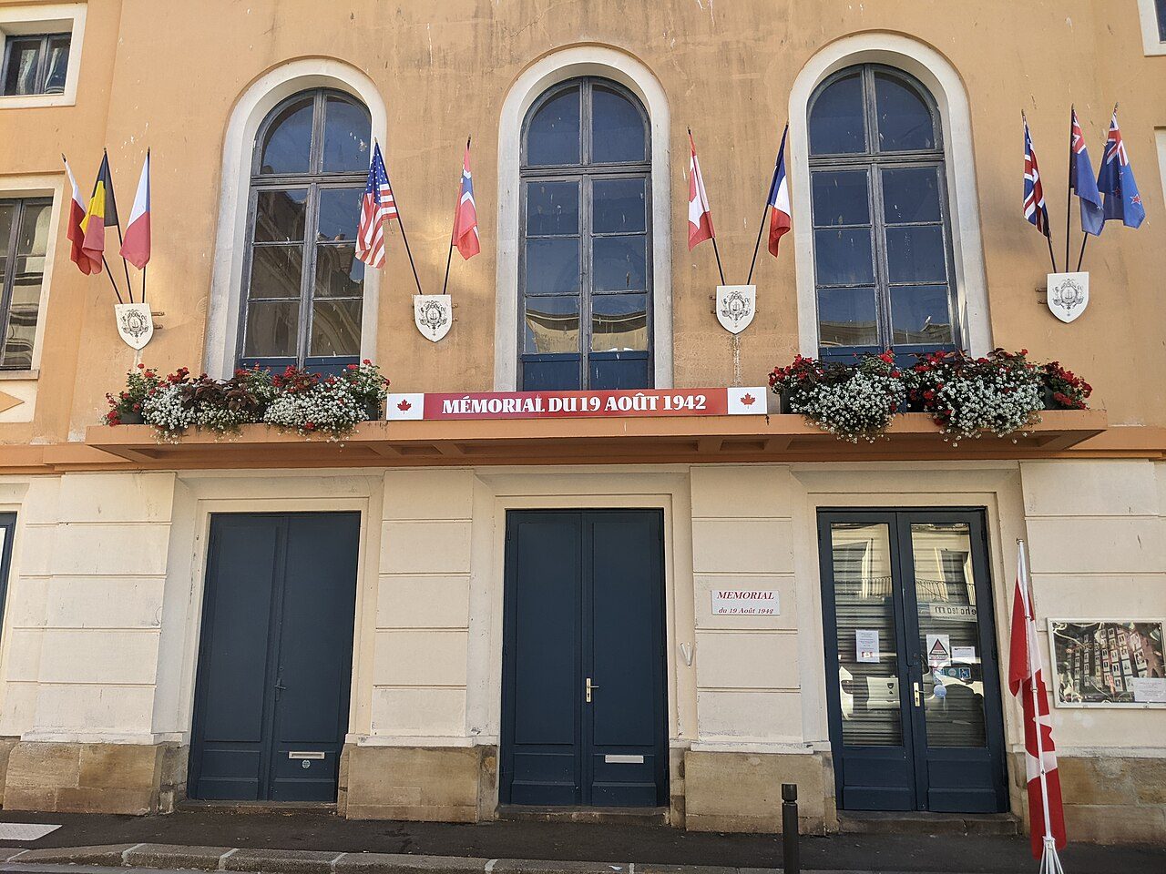 Mémorial du 19 août 1942 à Dieppe