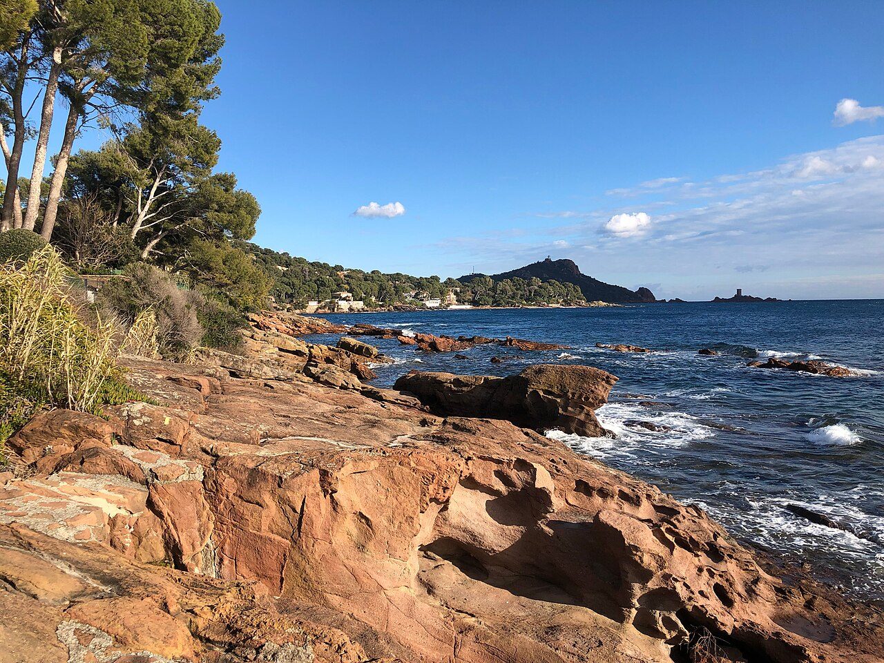 Plage de Boulouris