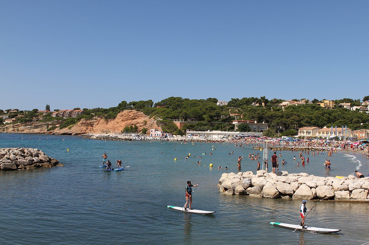 Plage du Rouet à Carry-le-Rouet
