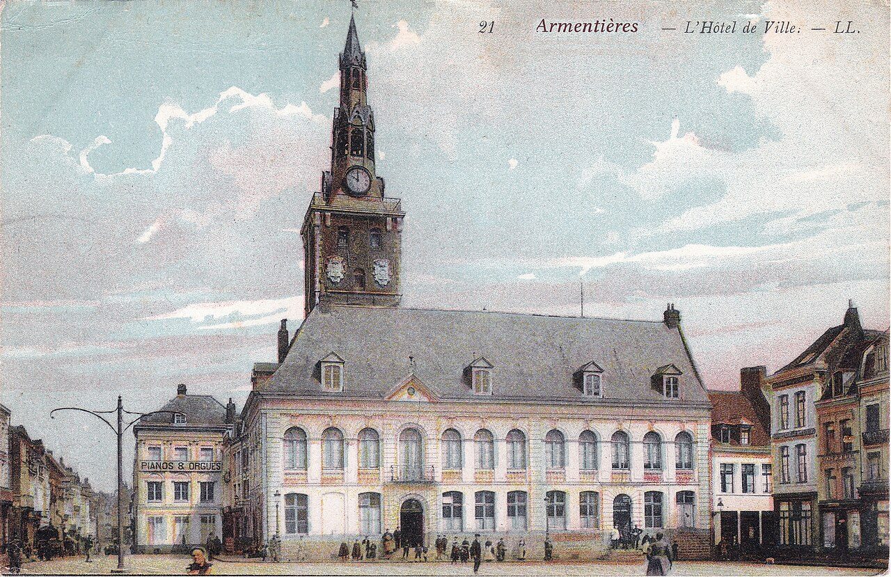 Beffroi et Hôtel de Ville d'Armentières à Armentières