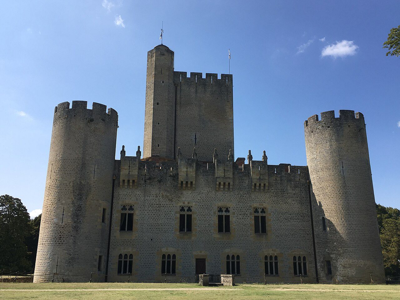 Château de Roquetaillade à Mazères