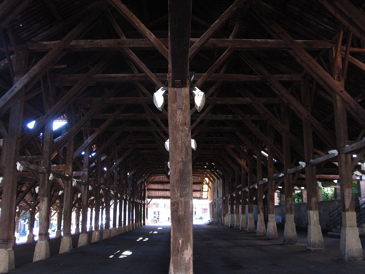 La halle médiévale