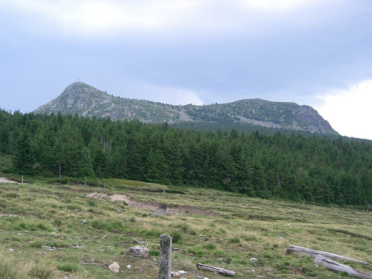 Le Mont Mézenc à Les Estables