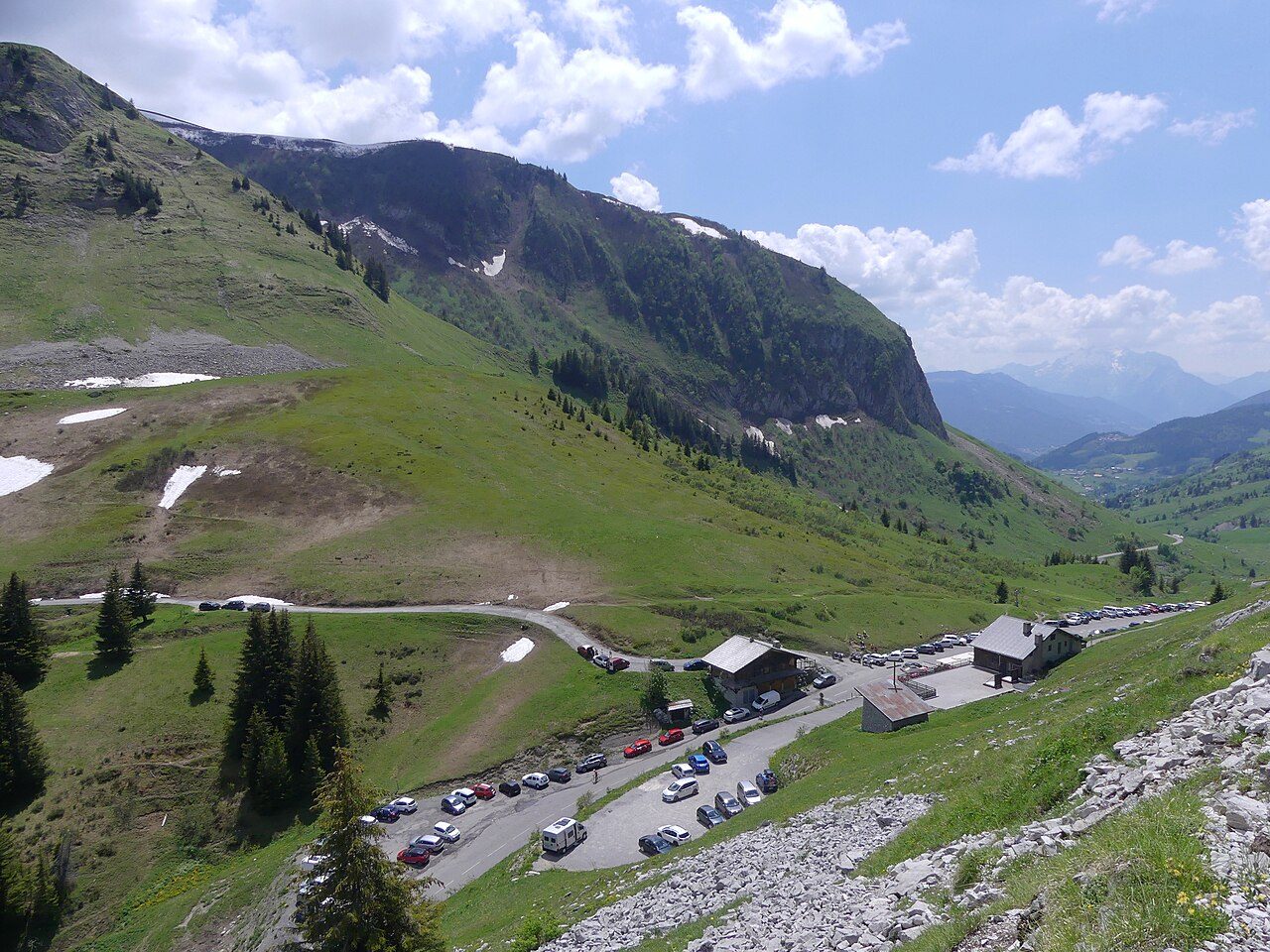 Site d'escalade - Col de la Colombière