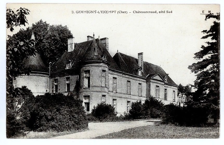 Château Renaud à Germigny-l'Exempt